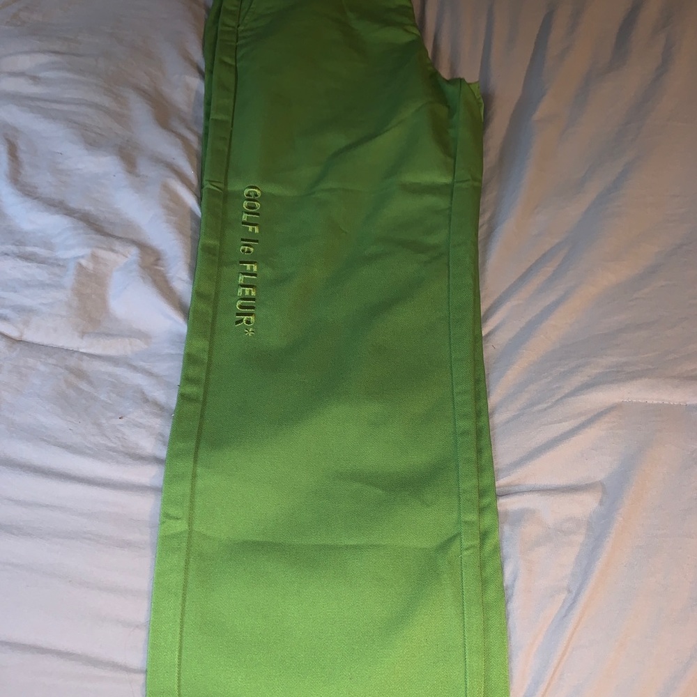 Golf le fleur green chinos